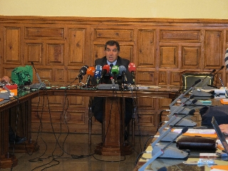 El presidente Lorenzo del Río expone los datos de la actividad del alto tribunal andaluz